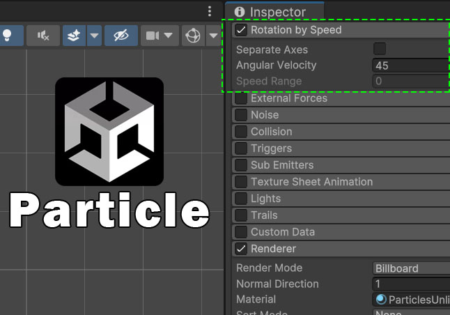 Rotation by Speed通过粒子速度影响旋转详解-游戏特效案例库